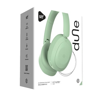 Foto 4 | Audífonos Inalámbricos STF On Ear Dun Verdes