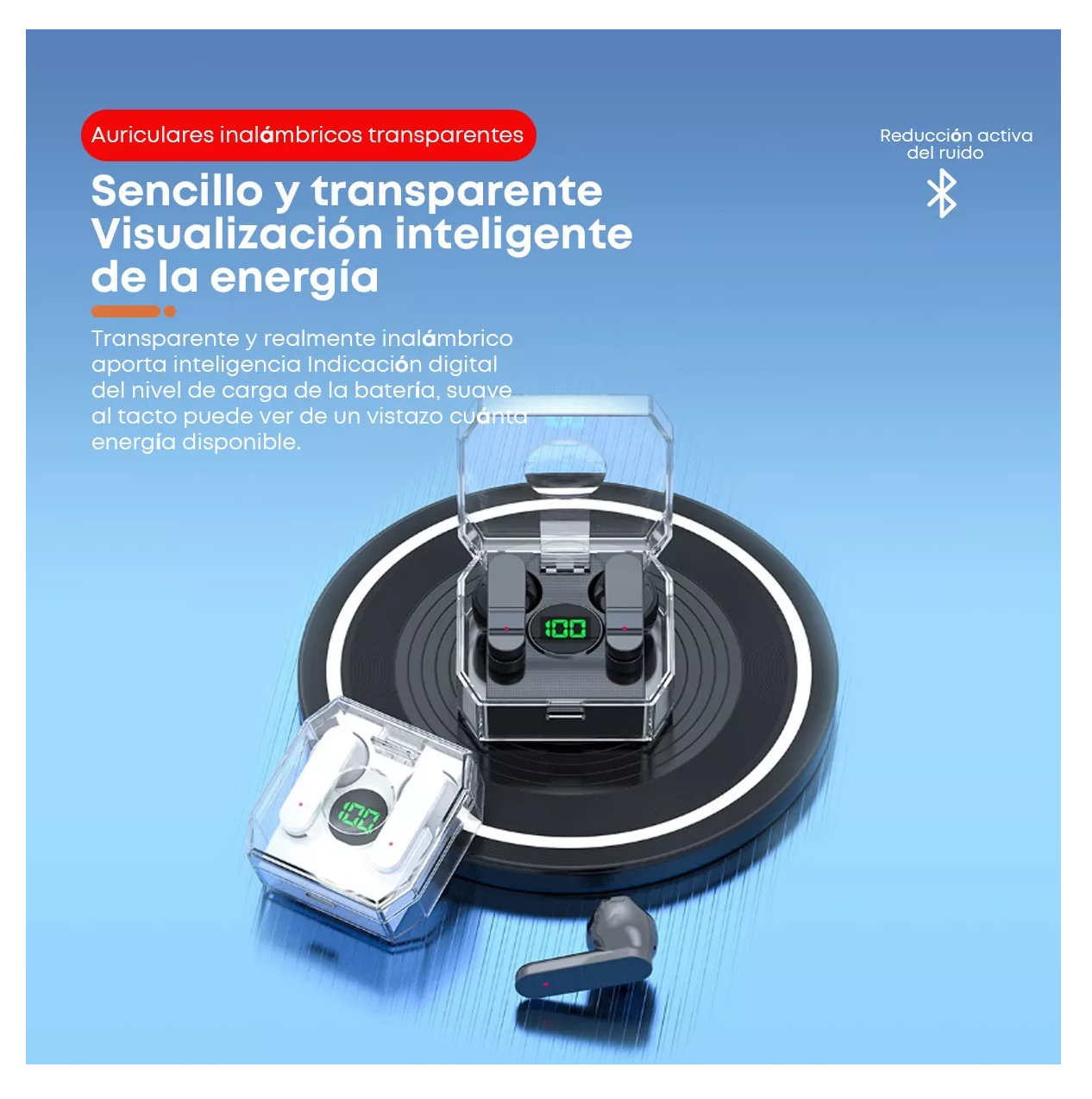 Foto 4 pulgar | Audífonos K30 Inalámbrico Negros