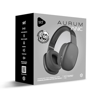 Foto 4 | Audífonos Inalámbricos Stf Negros con Bluetooth