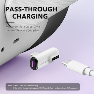 Foto 2 | Dongle Vr P10 Soundcore Para Meta Quest 2, Ps4, Ps5, Pc, Switch - Venta Internacional.