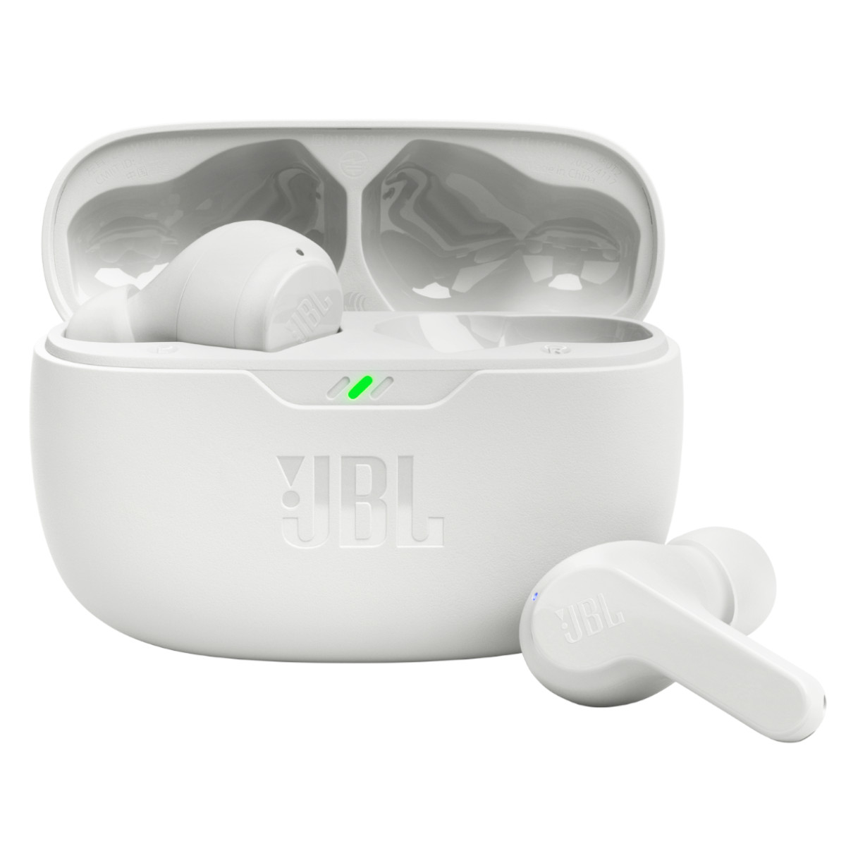 Foto 2 pulgar | Audífonos JBL Vibe Beam Bluetooth Deep Bass Ipx2 Blanco