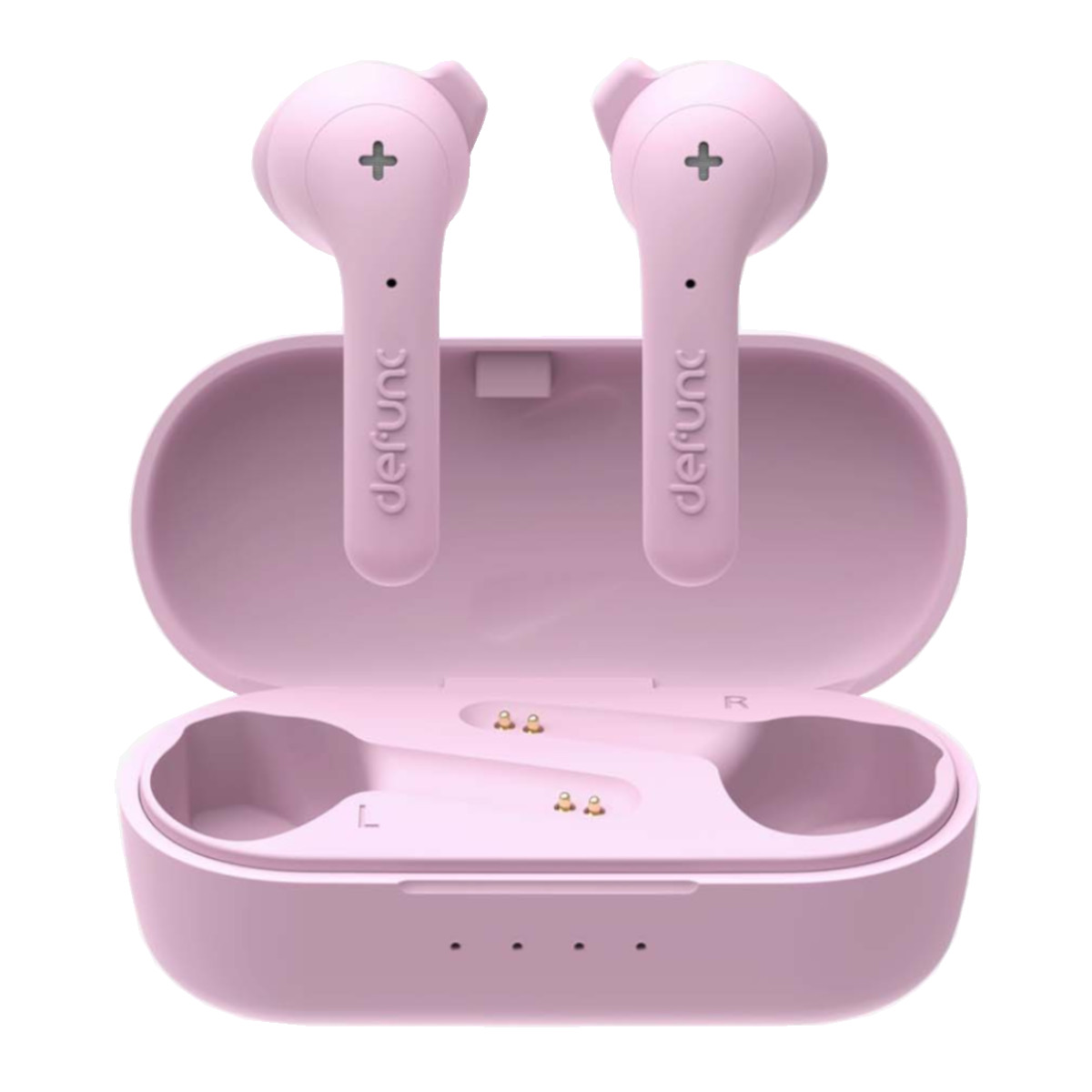 Foto 2 pulgar | Audífonos Defunc True Basic Rosa Bluetooth IPX4 12 Horas
