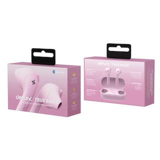 Foto 3 | Audífonos Defunc True Basic Rosa Bluetooth IPX4 12 Horas