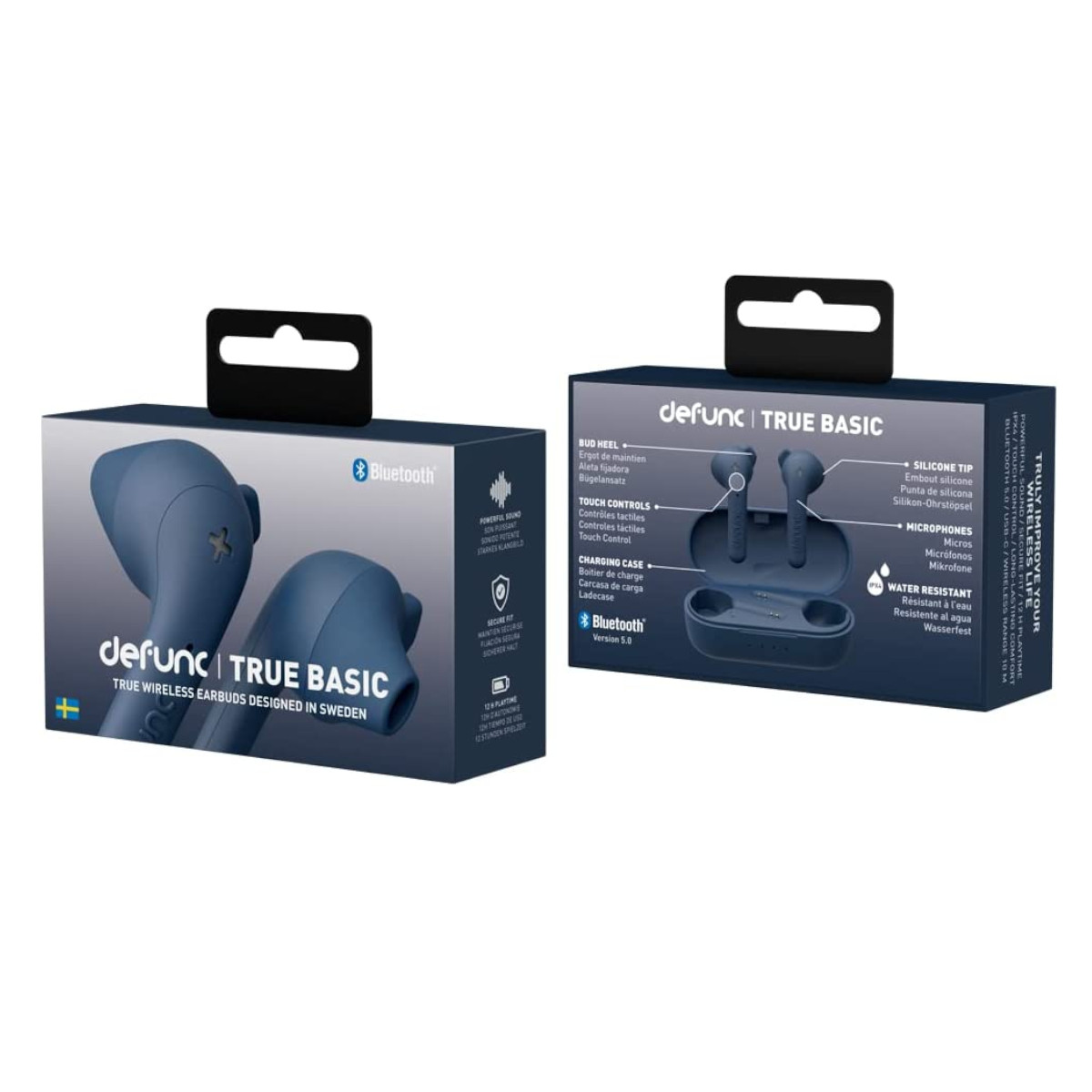 Foto 4 pulgar | Audífonos True Wireless Defunc Azules con Bluetooth