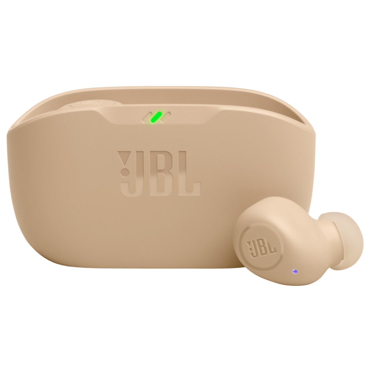 Foto 2 pulgar | Audifonos JBL Vibe Buds Bluetooth Ipx2 32 Horas Bass Beige