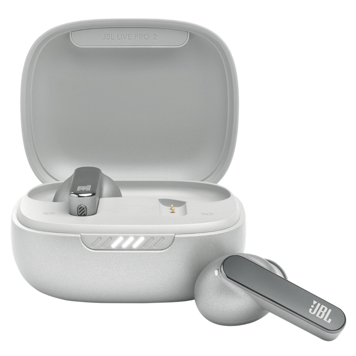 Audífonos JBL Live Pro 2 Tws 40 Horas Ipx5 Noice Cancelling  Plata
