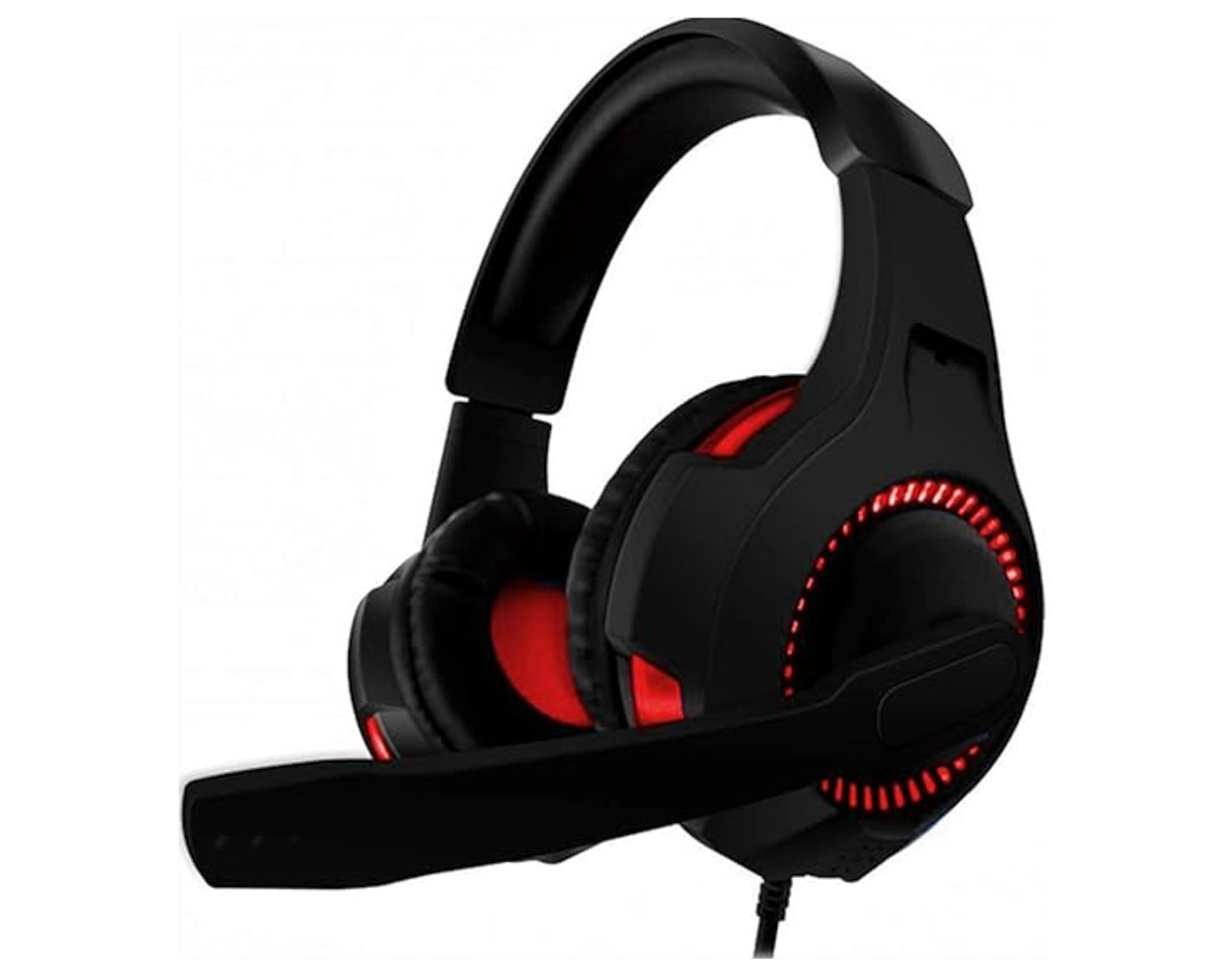 Audífonos Naceb Gamer Hi-Fi Rojo NA-0304R