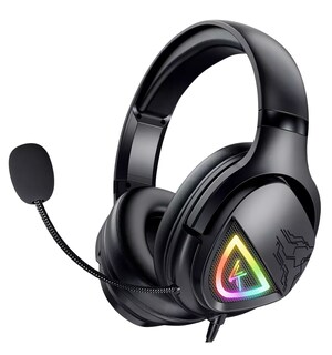 Foto 1 | Audífonos Gamer Diadema Con Microfono Led Rgb Negro