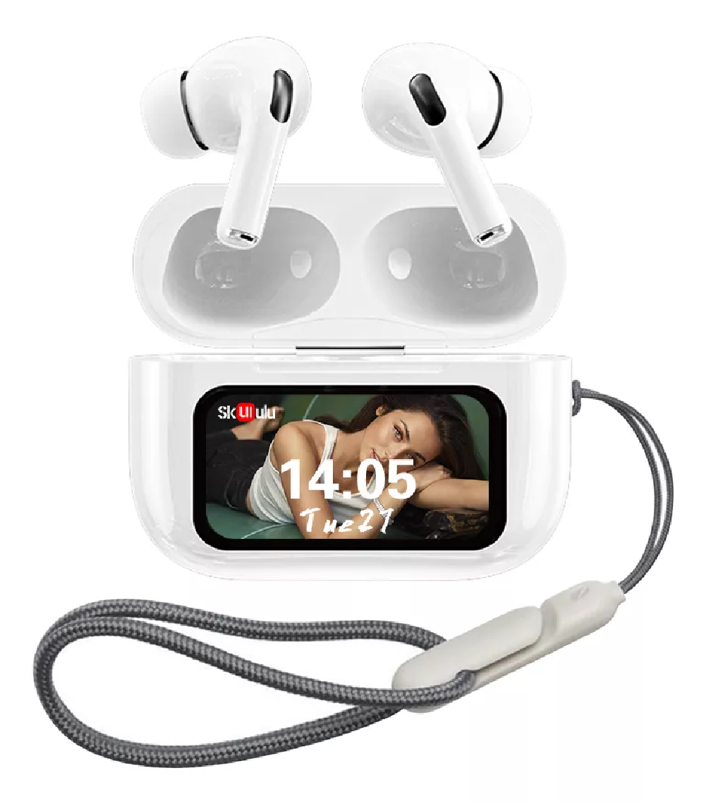 Audífonos Bluetooth 5.4 Anc Auriculares Blanco