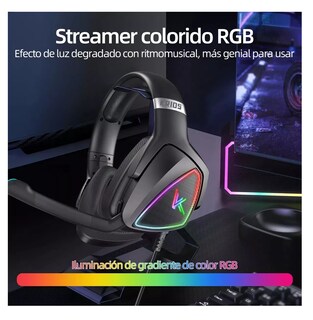 Foto 2 | Audífonos Gamer Krios K7 Diadema, Negro
