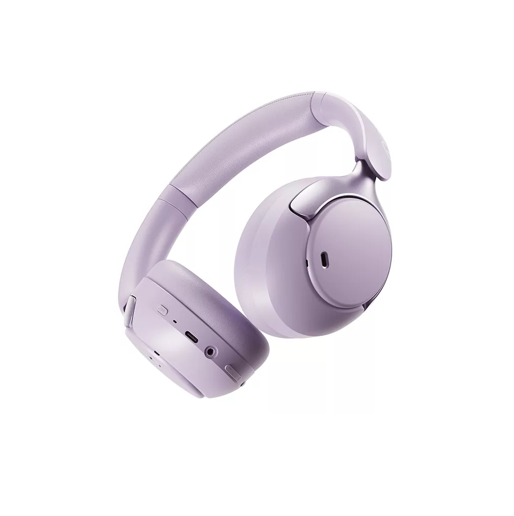 Foto 3 pulgar | Audífonos Inalámbricos Qcy H3pro 50db Anc Gamer Diadema Lp Violeta