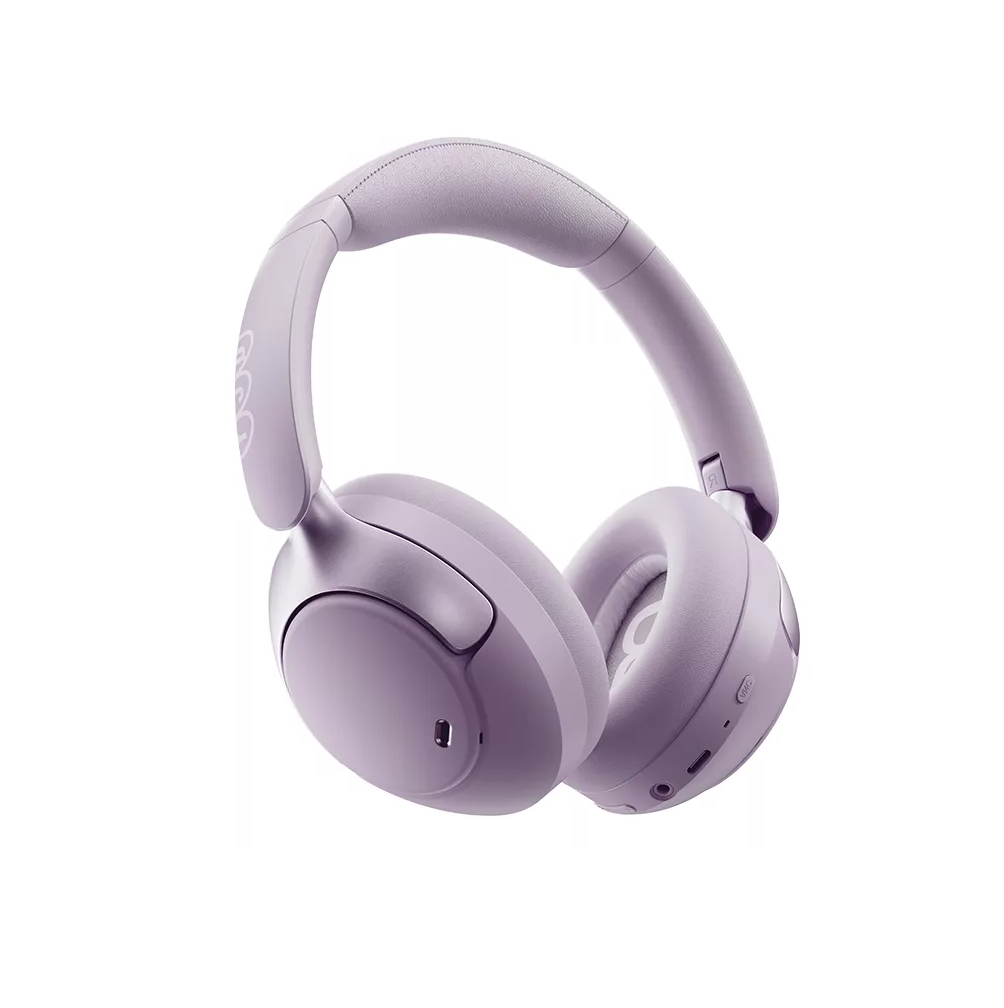 Foto 5 pulgar | Audífonos Inalámbricos Qcy H3pro 50db Anc Gamer Diadema Lp Violeta