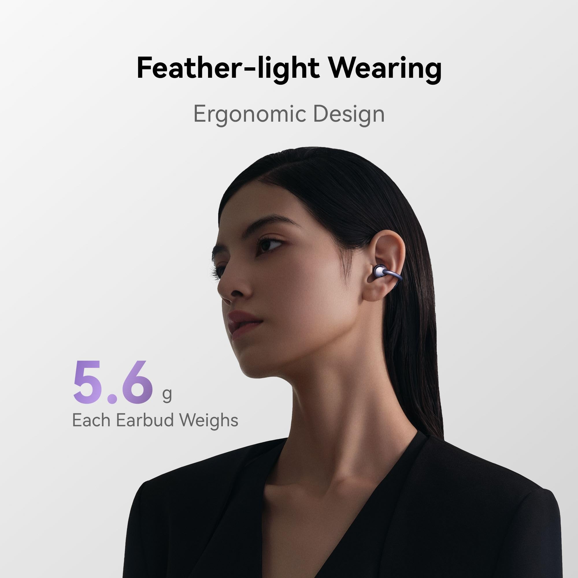 Foto 8 pulgar | Auriculares Huawei Freeclip Open-Ear Listening Beige - Venta Internacional