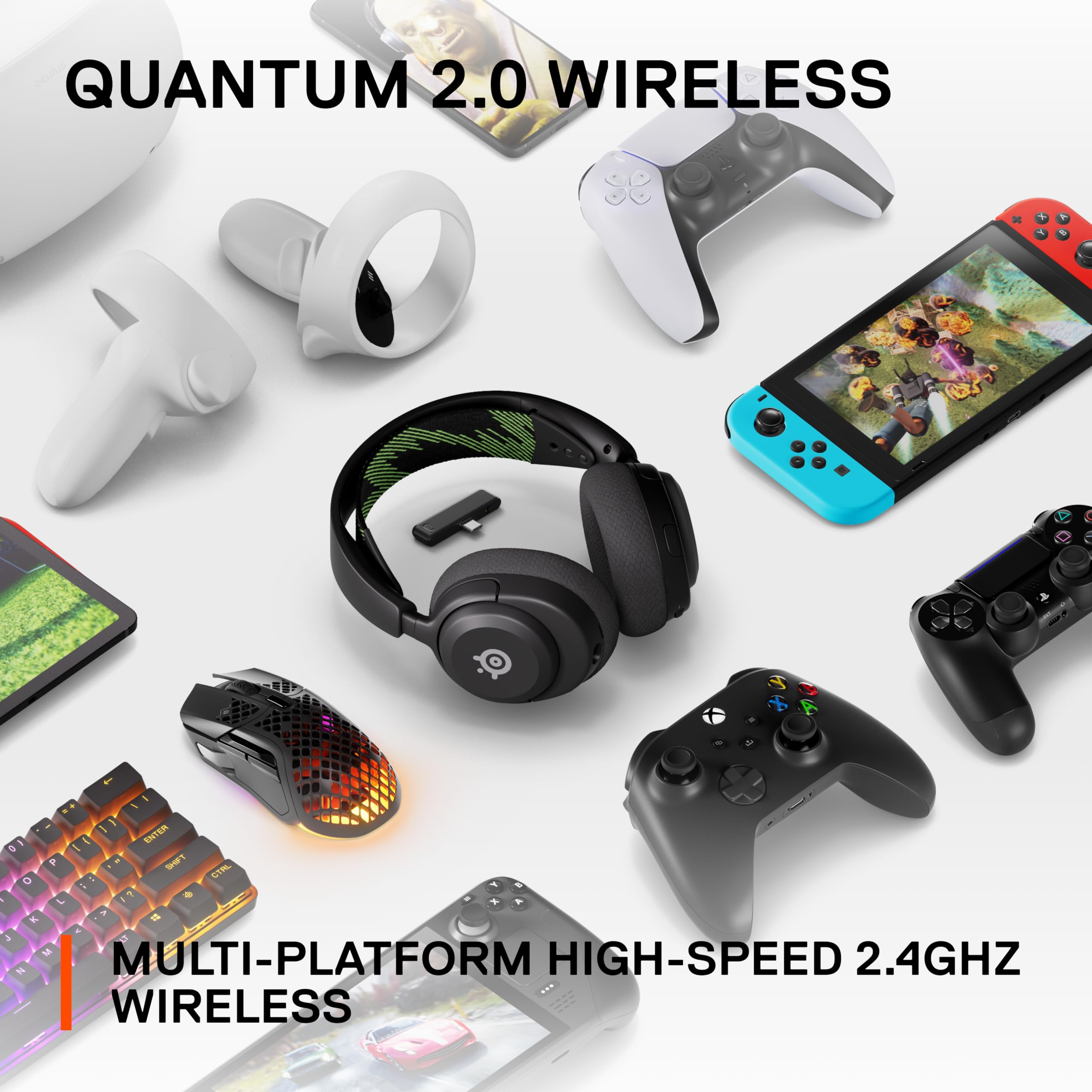 Foto 7 pulgar | Auriculares Para Juegos Steelseries Arctis Nova 4x Wireless - Venta Internacional.