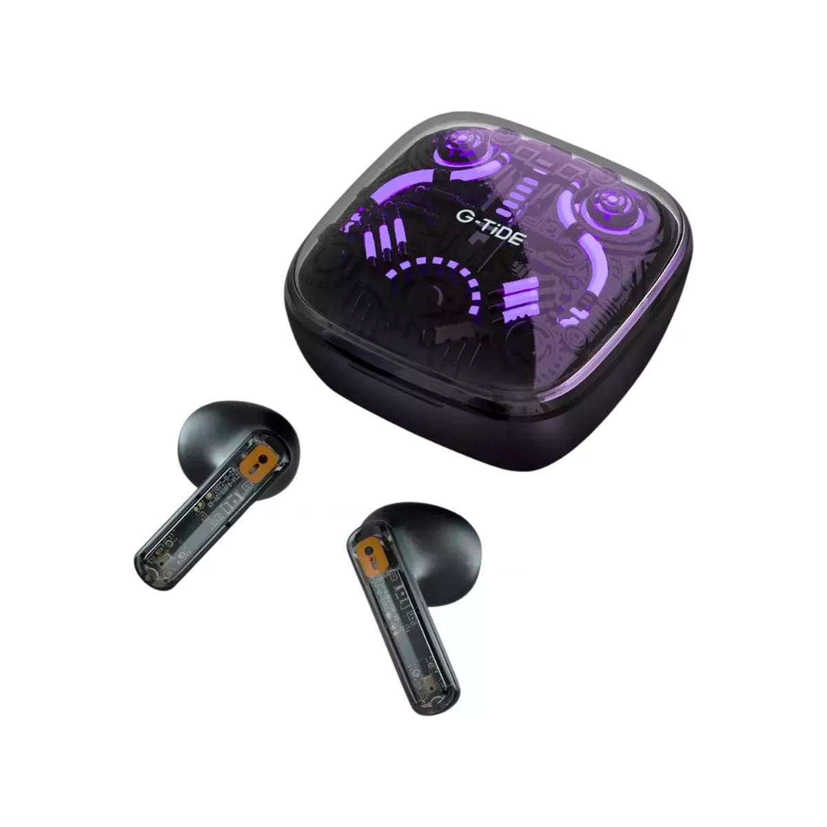 Foto 4 pulgar | Audífonos Gamer Inalambricos G11 Color Negro Con Luz Led Violeta