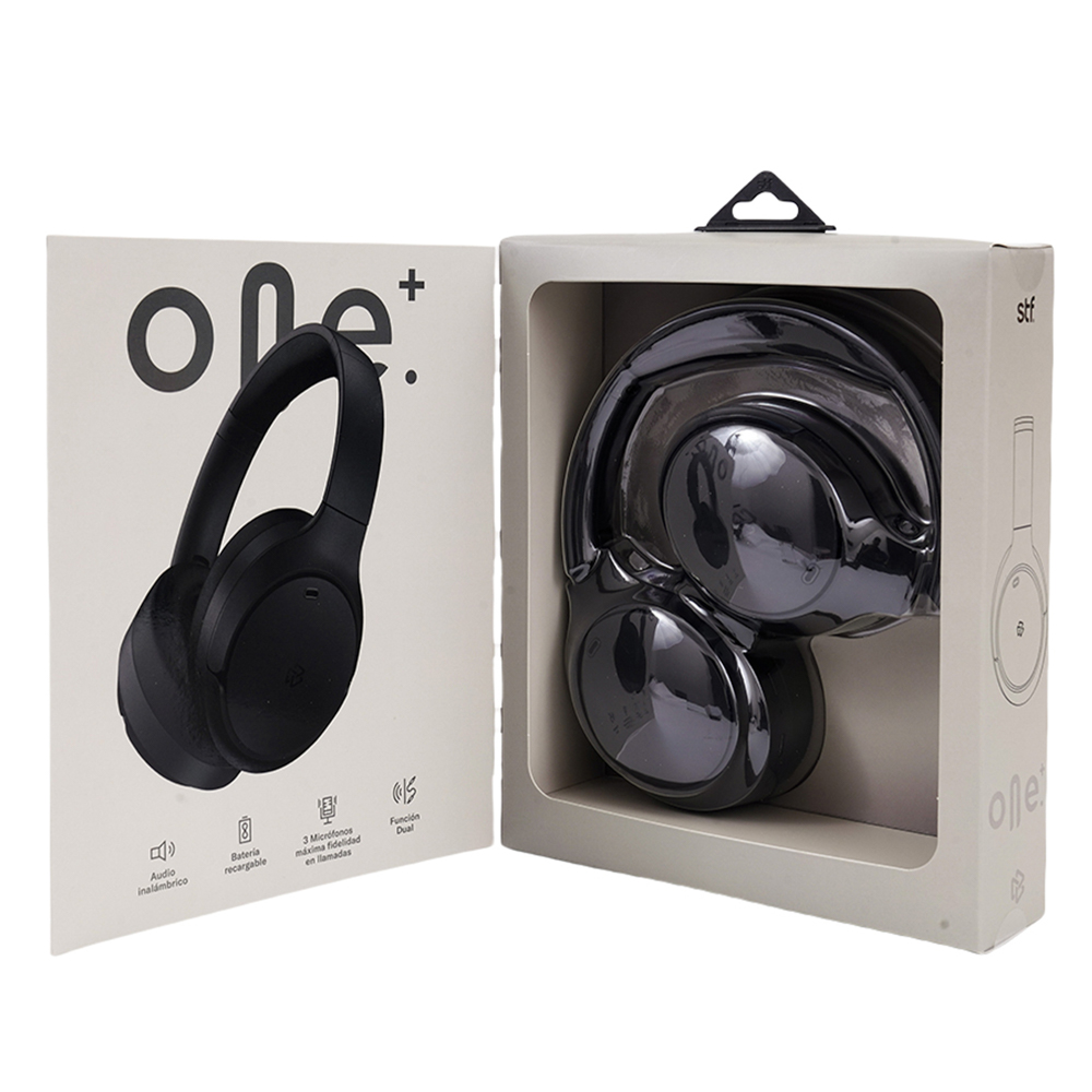 Foto 5 | Audífonos Inalámbricos On Ear Stf One Plus Anc  44 Función Dual  Color Negro