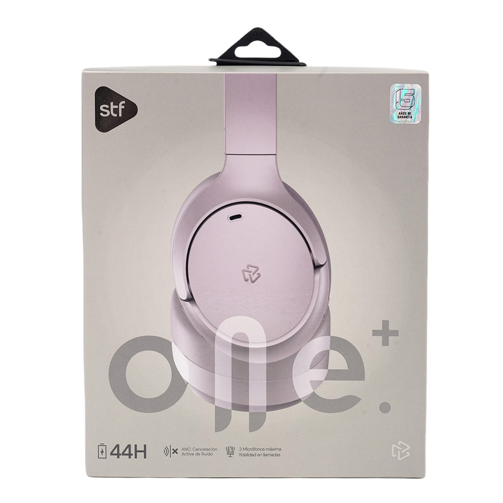 Foto 6 pulgar | Audífonos Inalámbricos On Ear Stf One Plus Anc Función Dual Color  Rosa