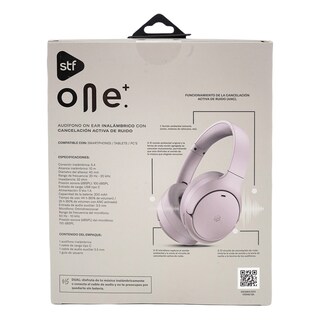 Foto 7 | Audífonos Inalámbricos On Ear Stf One Plus Anc Función Dual Color Rosa