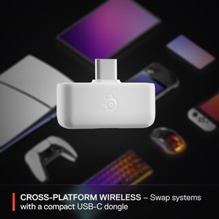 Foto 7 | Auriculares para Juegos Steelseries Arctis Nova 5 Inalámbricos Blancos - Venta Internacional