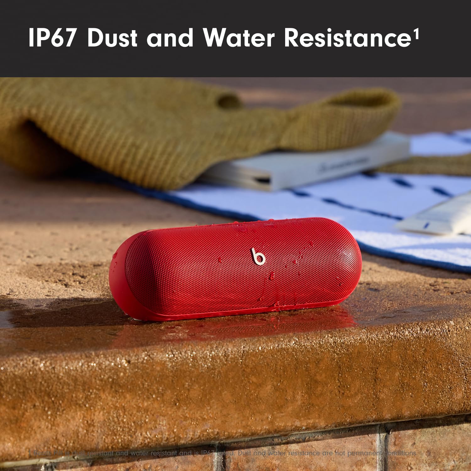 Foto 5 pulgar | Altavoz Bluetooth Portátil Beats Pill 24h con Batería Roja - Venta Internacional