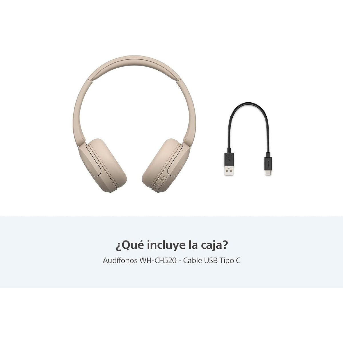 Foto 9 pulgar | Audífonos Inalámbricos Sony Wh-ch520 Diadema Over-ear Beige