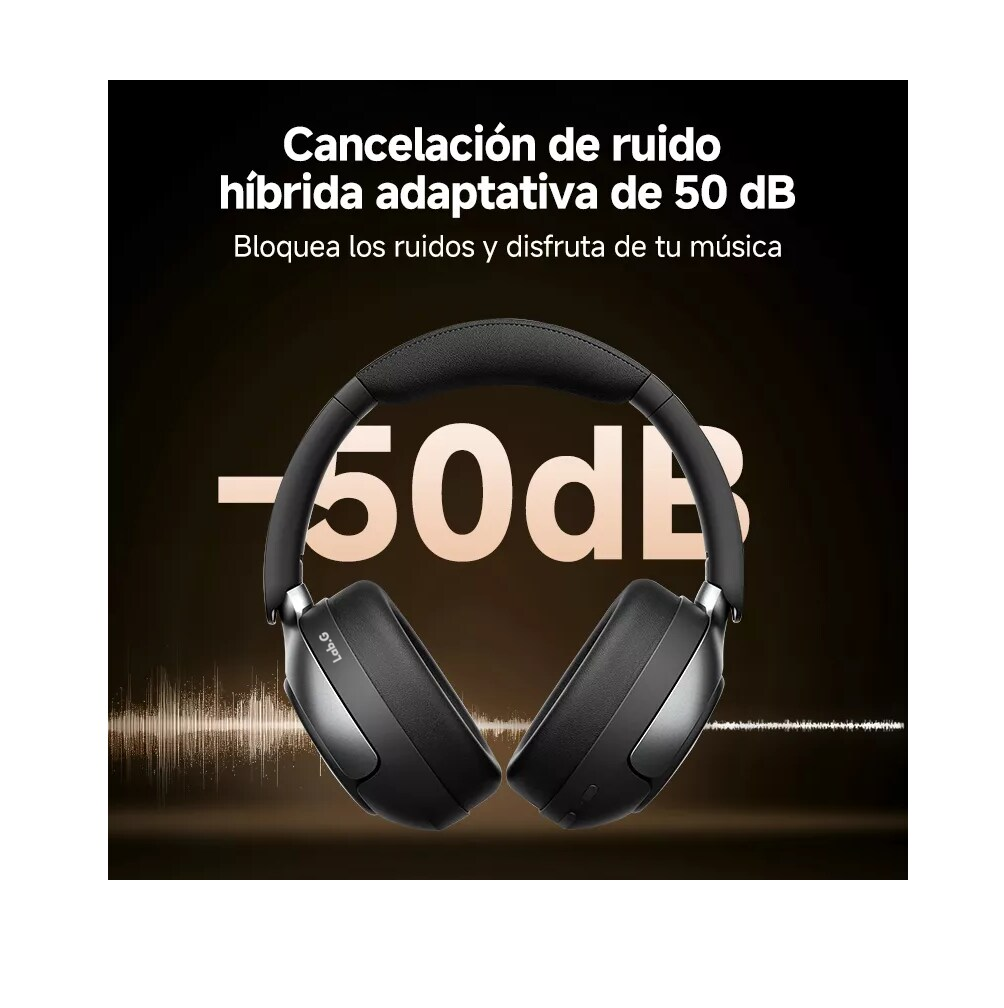 Foto 6 pulgar | Audífonos Inalámbricos Lab.g H3pro 50db Anc Gamer Diadema Bk Negro