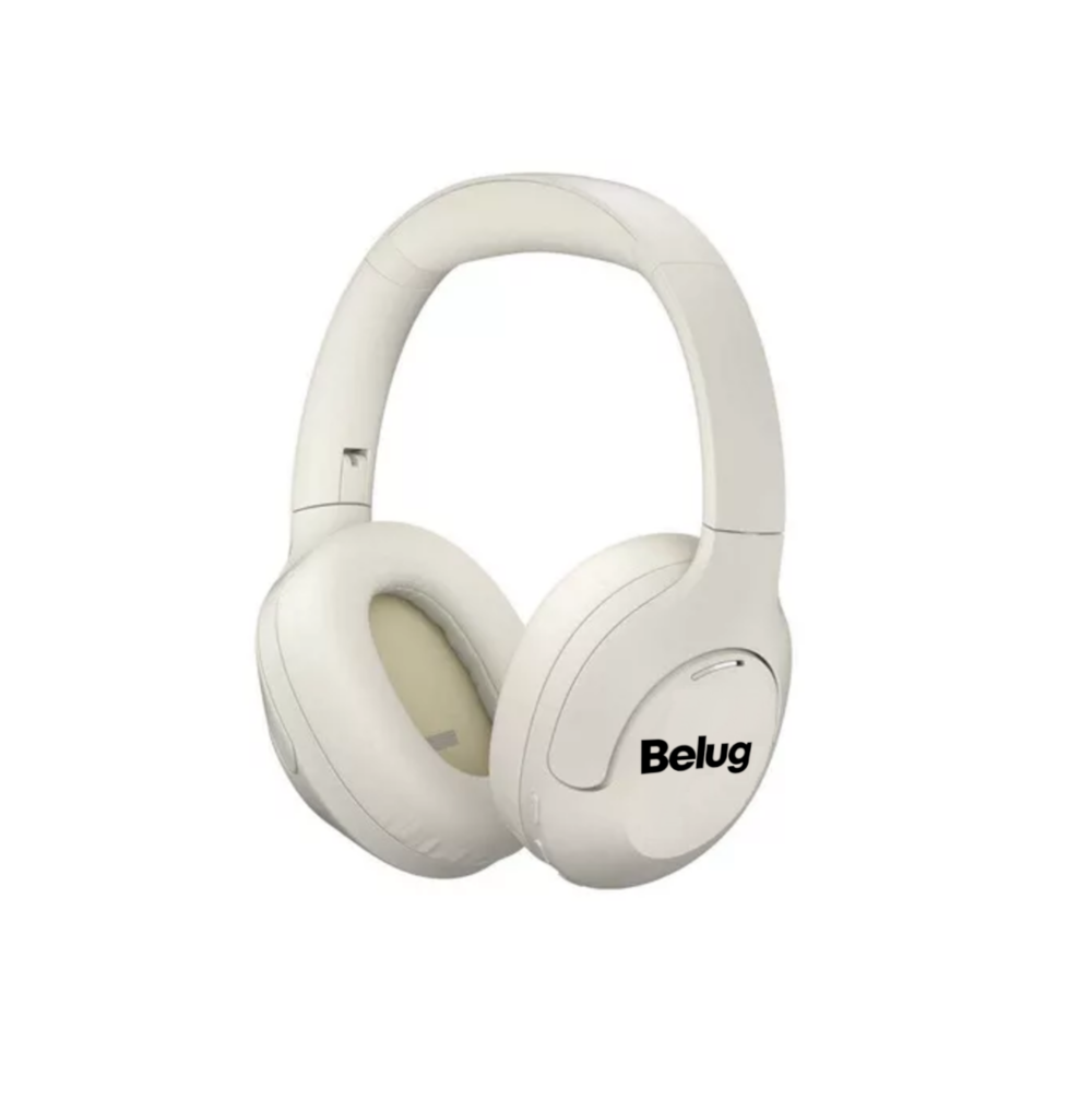 Foto 2 pulgar | Audífonos Inalámbricos Gamer Diadema Con Cable Blanco Belug
