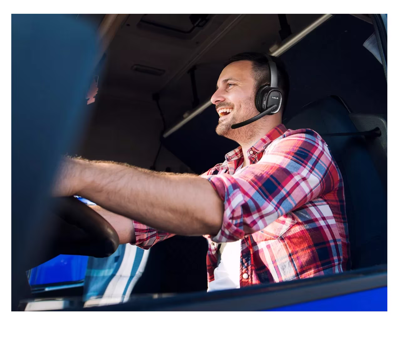 Foto 4 | Audífonos De Diadema Manos Libres Bluetooth Tipo Call Center Negro
