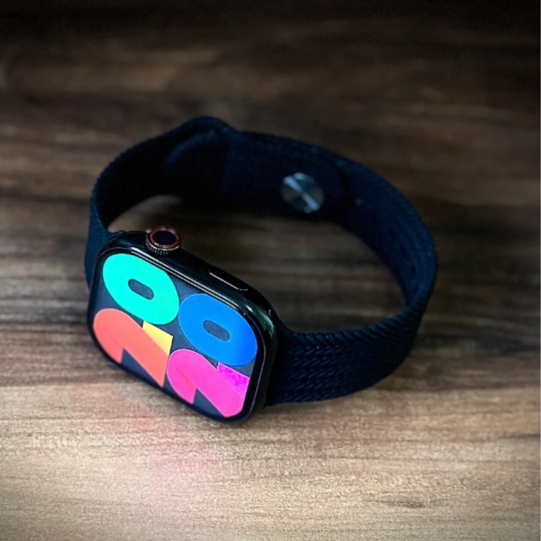 Foto 5 pulgar | Smart Watch Jw9 Negro con Audifonos Diadema Uid 10 Prostudio Rosa