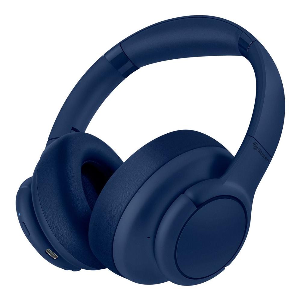 Audífonos Bluetooth Multipunto Con Extra Bass, Color Azul