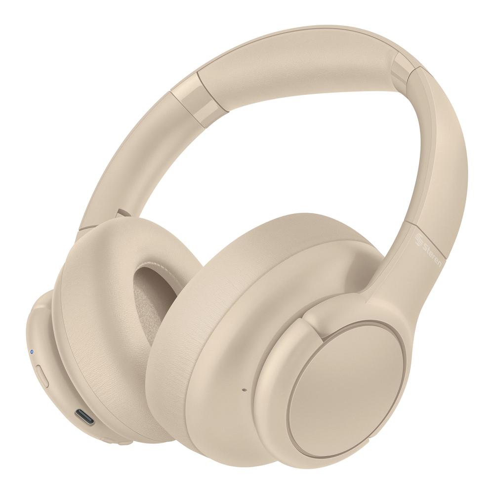 Foto 1 | Audí­fonos Bluetooth Multipunto Con Extra Bass, Color Beige