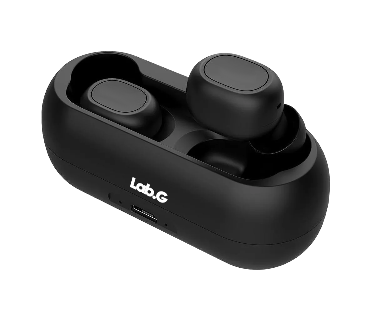 Foto 2 pulgar | Audífonos In-ear Lab.g Inalámbricos Qcy T1c Led Bluetooth 5.0, Negro Con Luz Negro