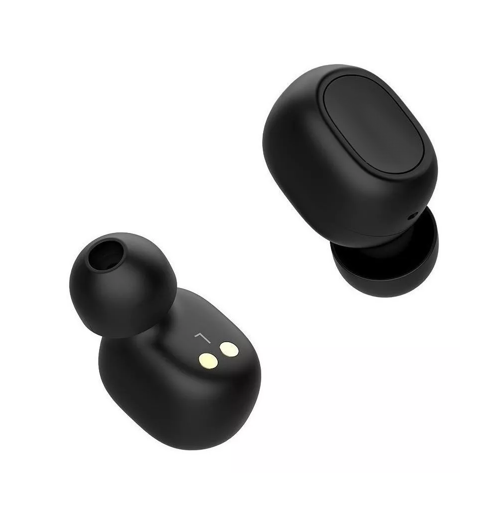 Foto 3 pulgar | Audífonos In-ear Lab.g Inalámbricos Qcy T1c Led Bluetooth 5.0, Negro Con Luz Negro