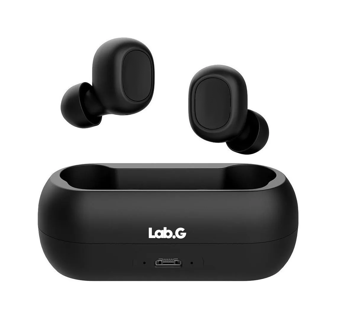Foto 4 | Audífonos In-ear Lab.g Inalámbricos Qcy T1c Led Bluetooth 5.0, Negro Con Luz Negro