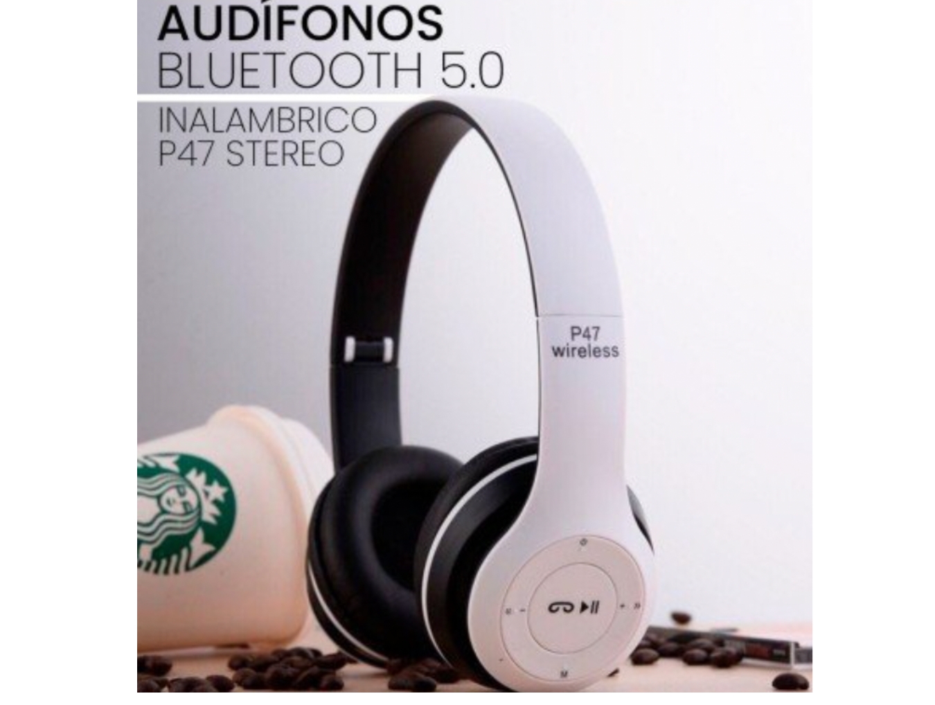 Foto 5 pulgar | SmartWatch Jw9 Negro con Audífonos P47 Blanco + Audifonos P47 Negro