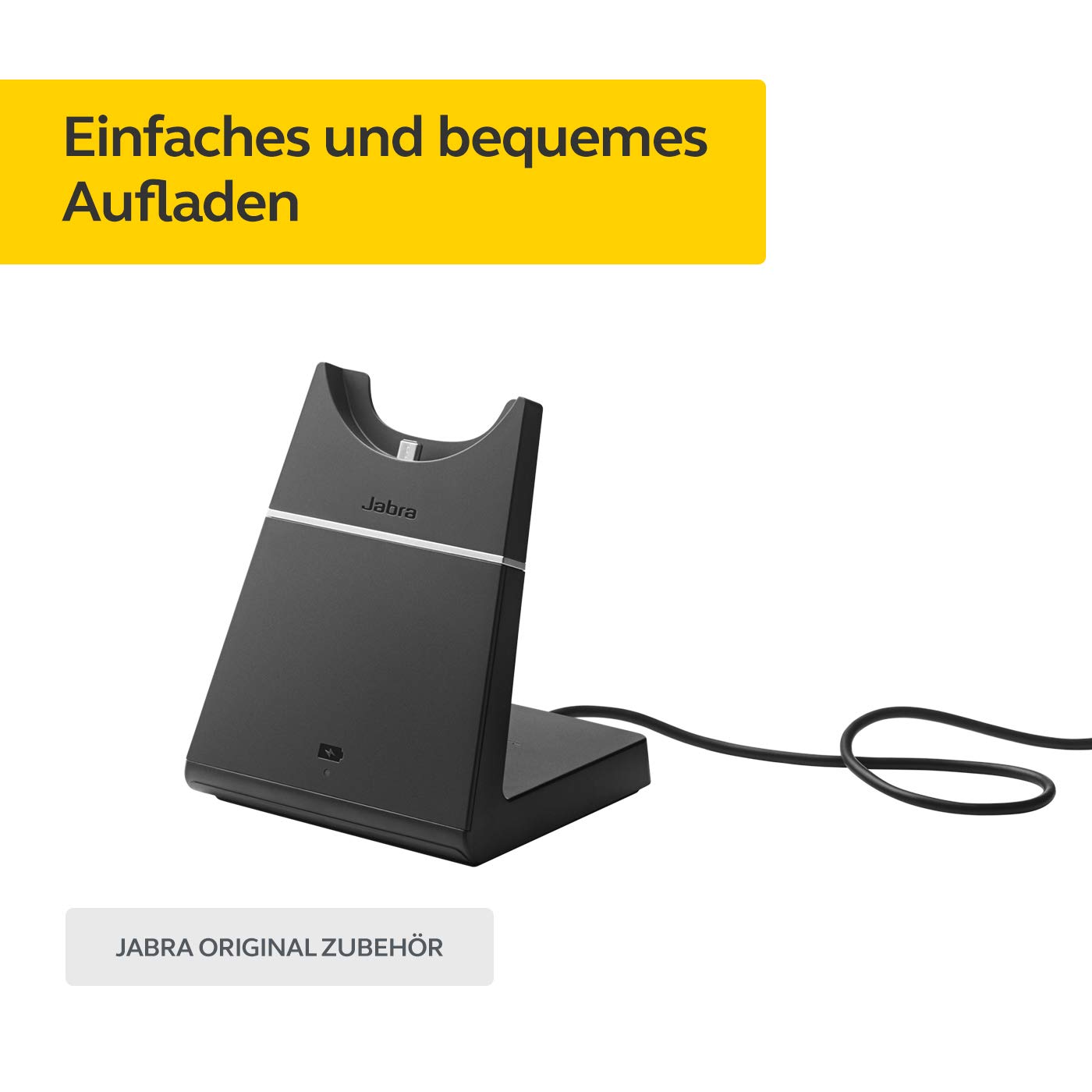 Foto 5 pulgar | Soporte De Carga Jabra Evolve 75 Para Auriculares De Oficina Authentic - Venta Internacional.