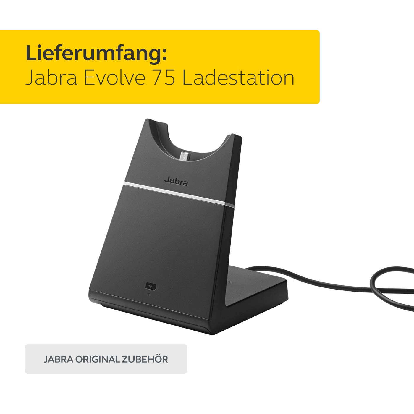 Foto 8 pulgar | Soporte De Carga Jabra Evolve 75 Para Auriculares De Oficina Authentic - Venta Internacional.