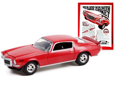 Foto 3 | Maqueta De Coche Fundido A Presión Greenlight 1970 Chevy Camaro 1/64 - Venta Internacional.
