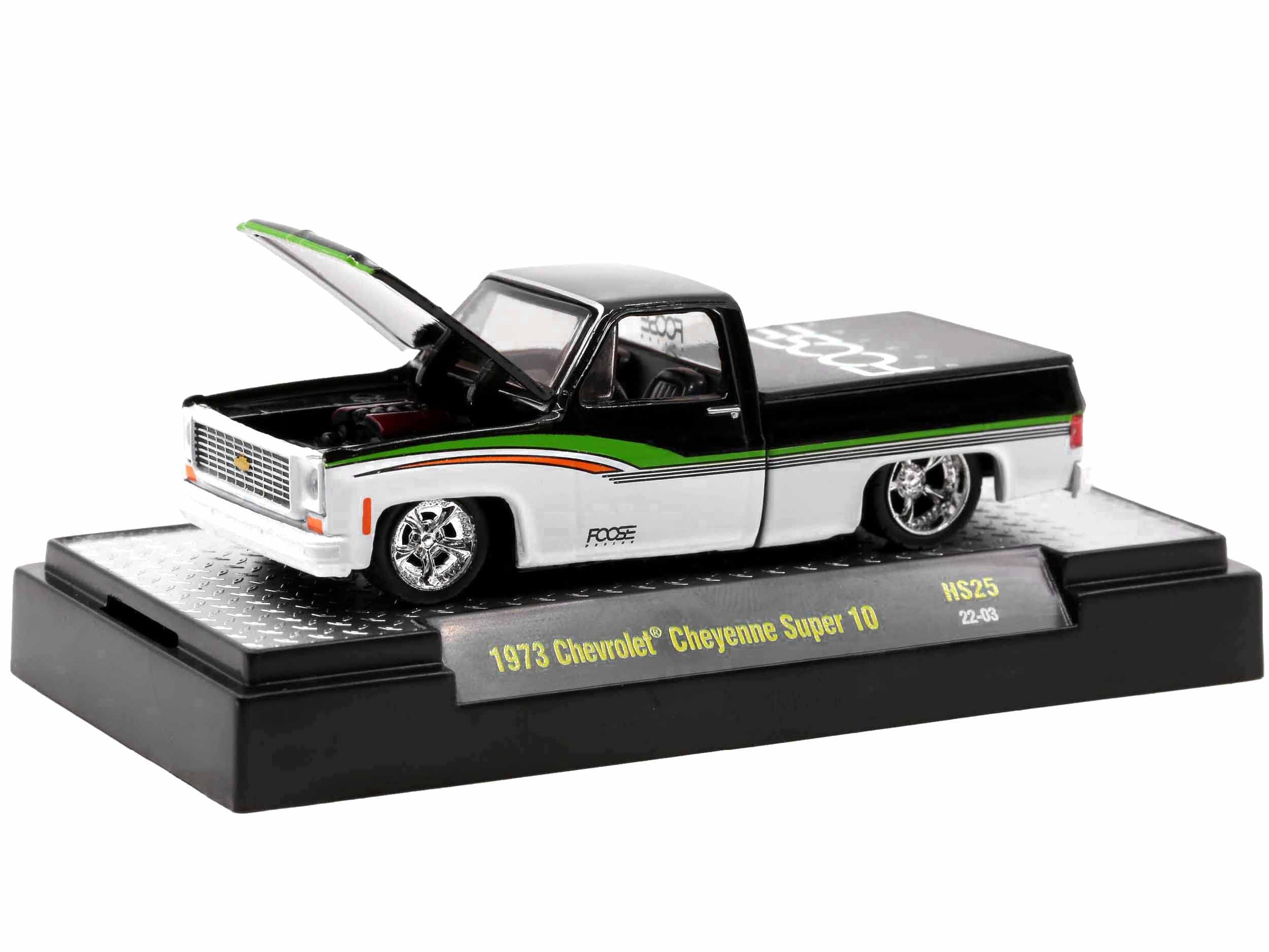 Foto 4 pulgar | Modelo De Coche Fundido A Presión M2 Machines 1973 Chevy Cheyenne Super 10 - Venta Internacional.