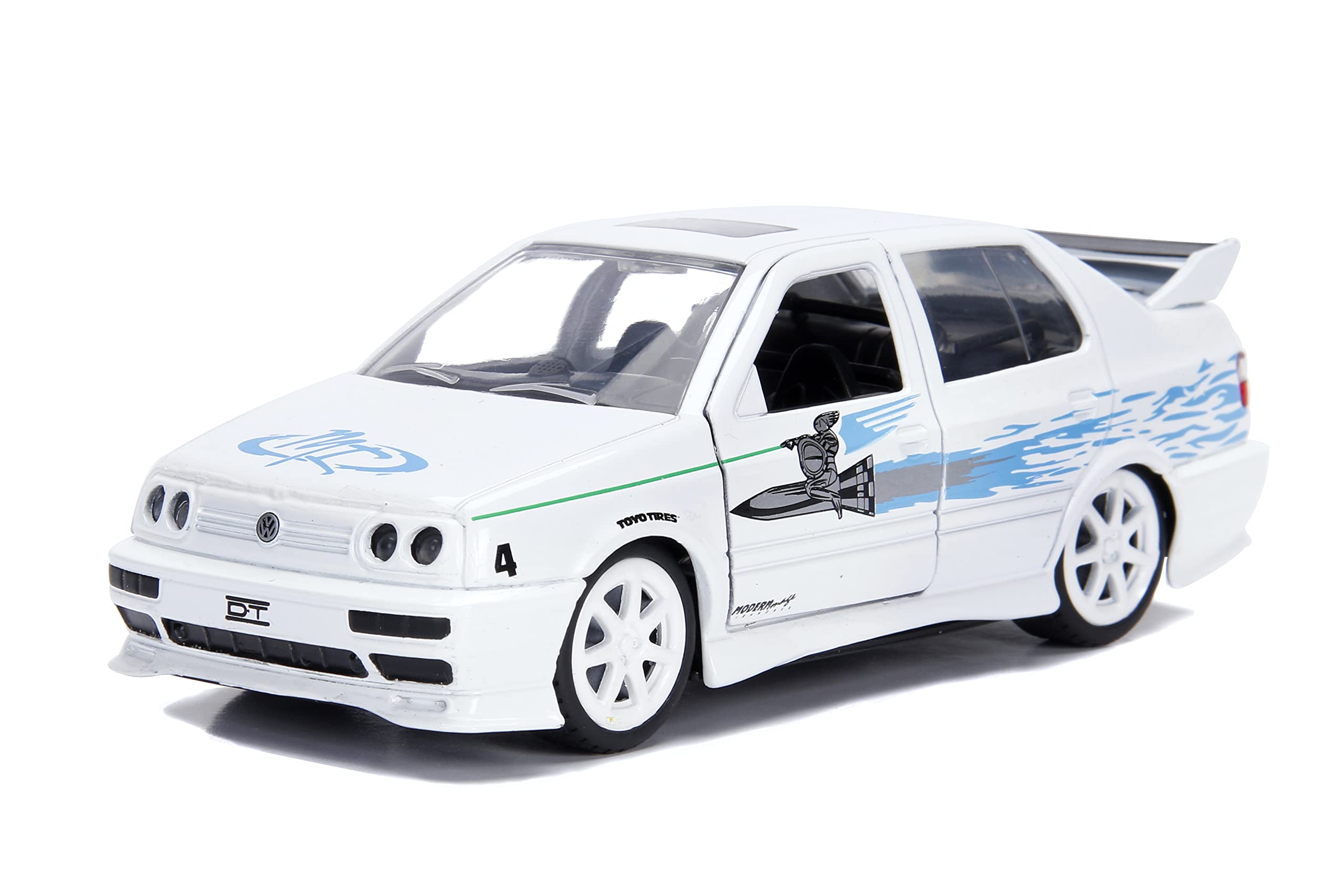 Foto 2 pulgar | Maqueta De Coche Fundido A Presión Del Volkswagen Jetta De Jada Jesse, Escala 1/32 - Venta Internacional.