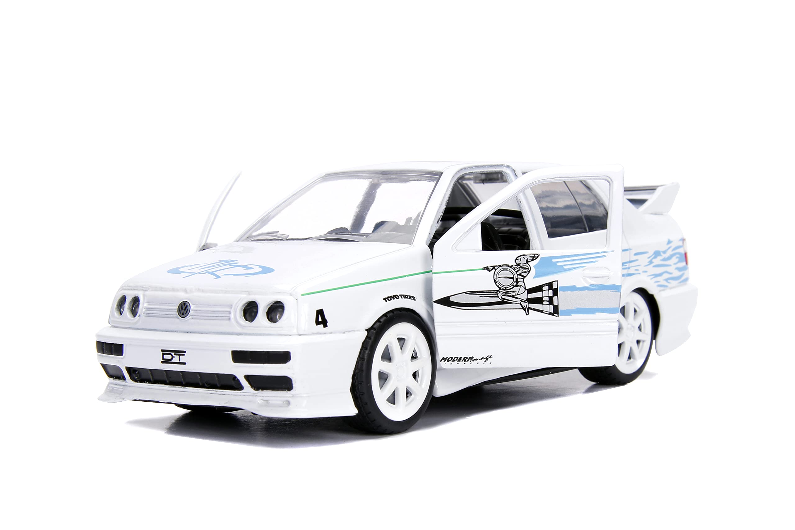Foto 7 pulgar | Maqueta De Coche Fundido A Presión Del Volkswagen Jetta De Jada Jesse, Escala 1/32 - Venta Internacional.