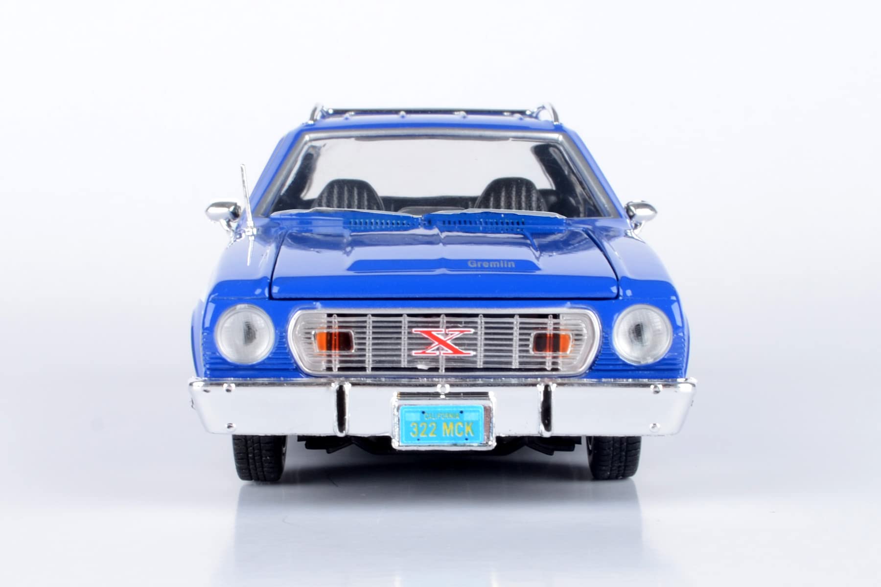 Foto 8 pulgar | Maqueta De Coche Fundido A Presión Motormax 1974 Amc Gremlin X Escala 1:24 Azul - Venta Internacional.