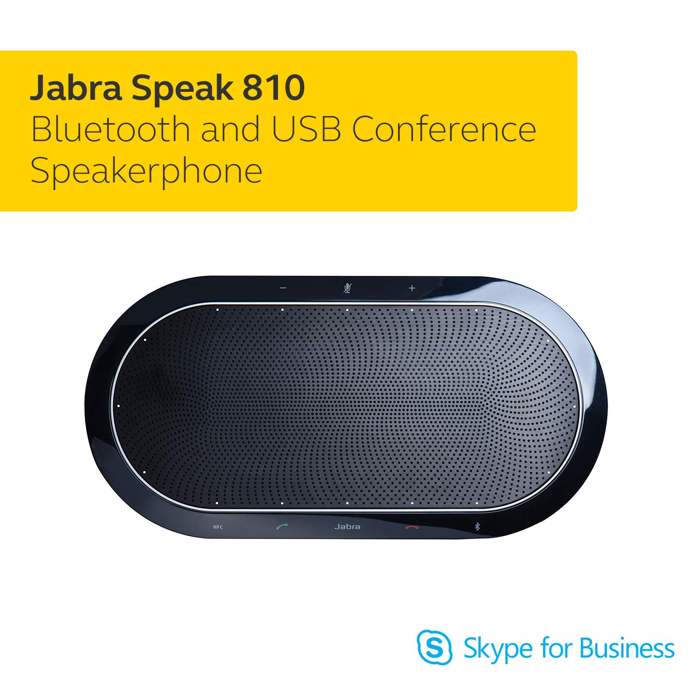 Foto 2 | Altavoz Bluetooth Inalámbrico Jabra Speak 810 Ms Negro - Venta Internacional.