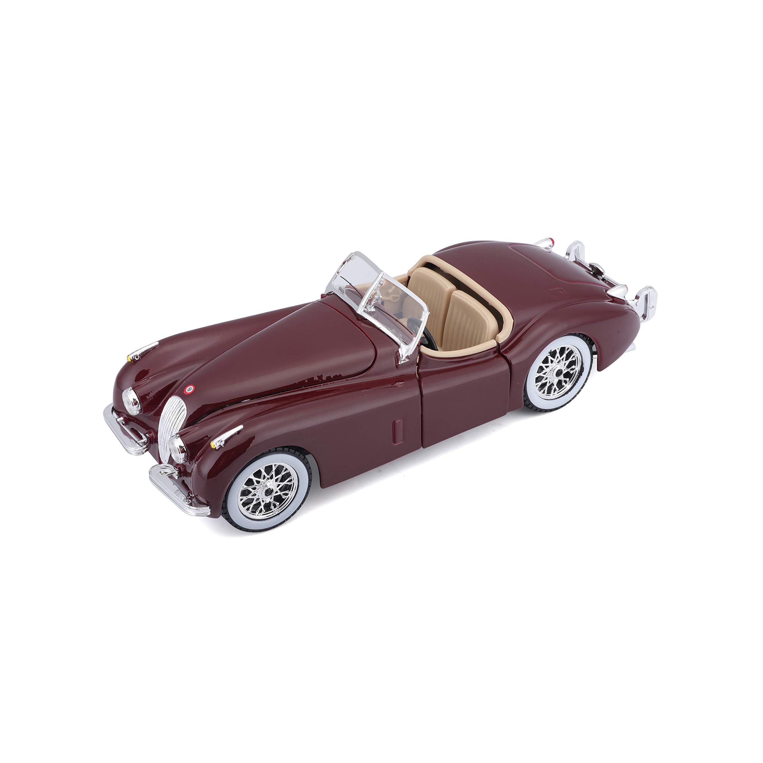 Foto 2 pulgar | Coche Fundido A Presión Buburago Bijoux 120 Roadster Xk Jaguar, Escala 1/24 - Venta Internacional.