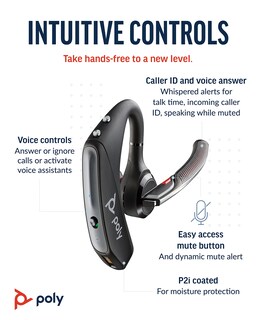 Foto 3 | Auriculares Bluetooth Plantronics Voyager-5200-uc Advanced Nc - Venta Internacional