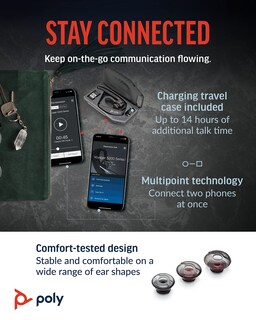 Foto 5 | Auriculares Bluetooth Plantronics Voyager-5200-uc Advanced Nc - Venta Internacional