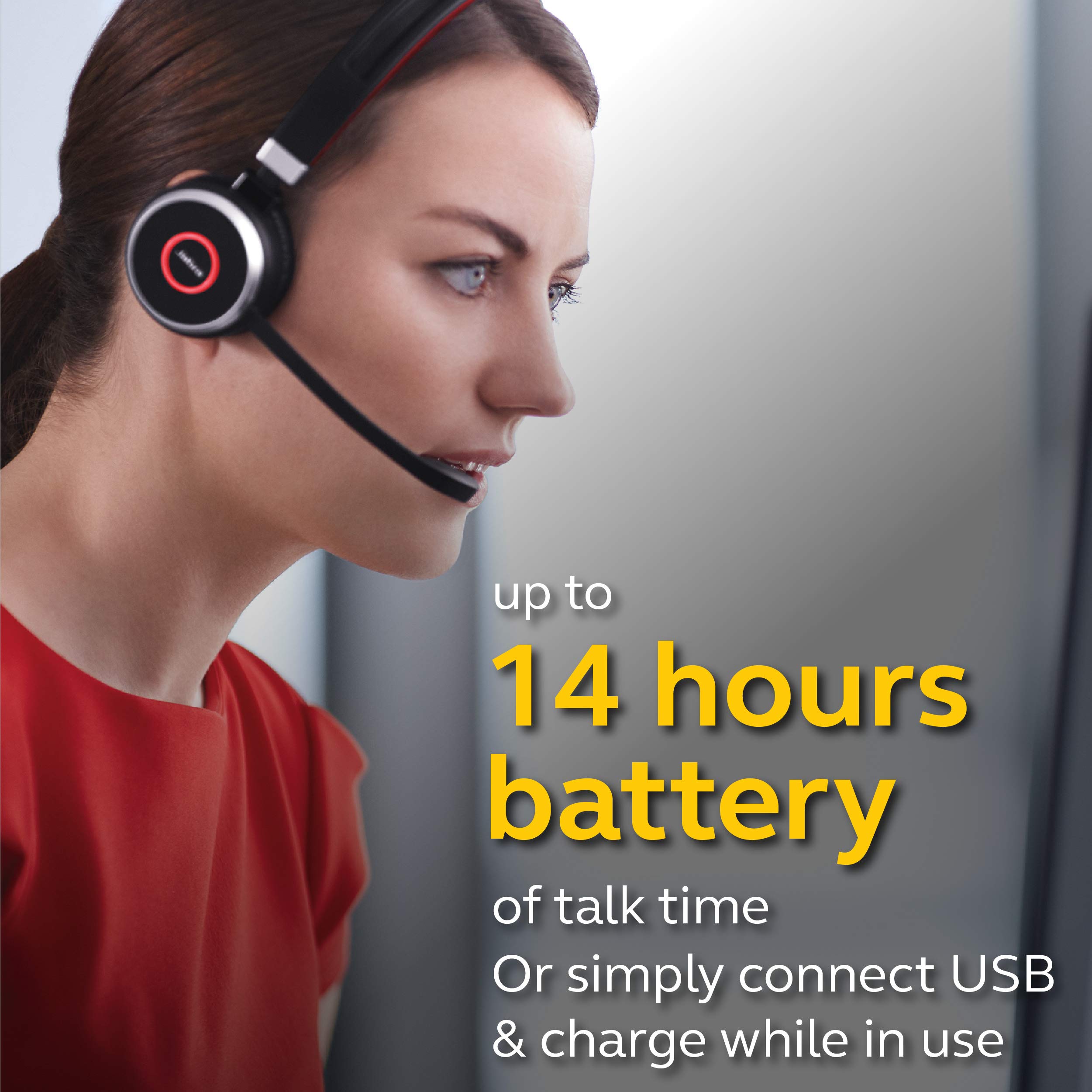 Foto 5 pulgar | Auriculares Inalámbricos Jabra Evolve 65 Uc Stereo Con Adaptador Usb - Venta Internacional.