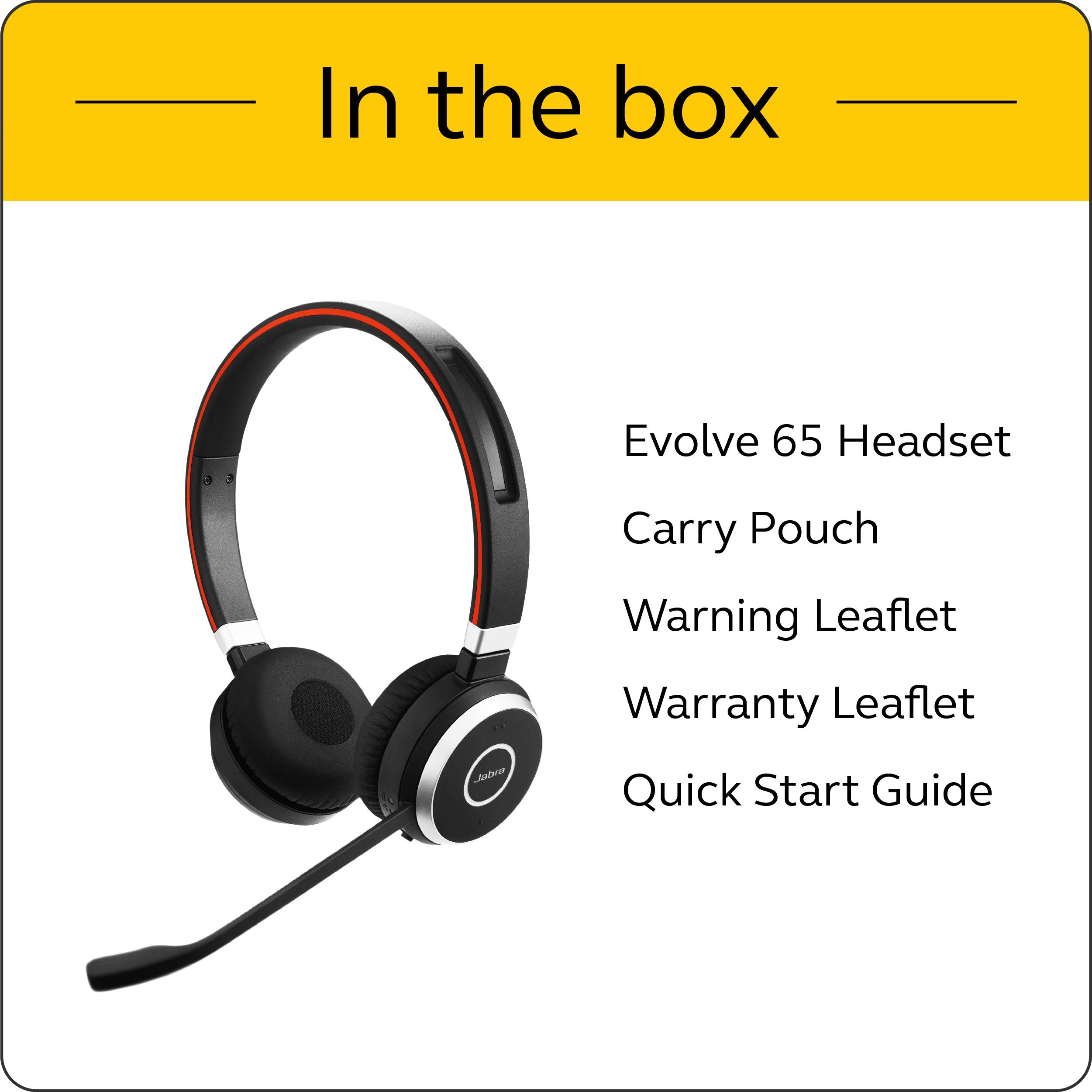 Foto 8 pulgar | Auriculares Inalámbricos Jabra Evolve 65 Uc Stereo Con Adaptador Usb - Venta Internacional.