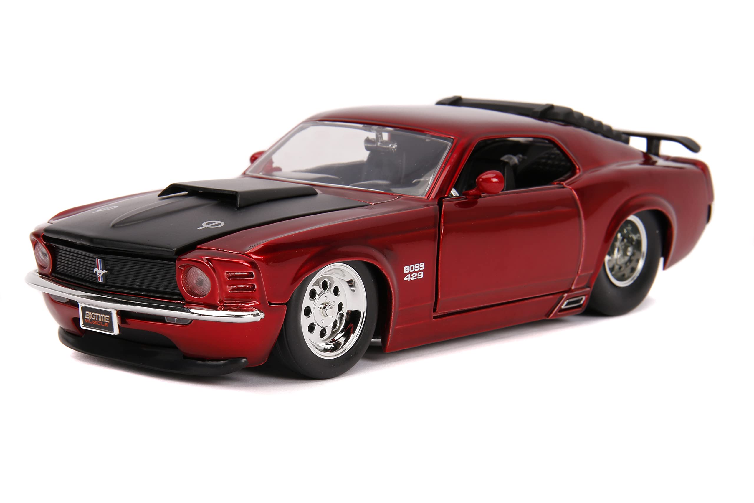 Coche Fundido A Presión Jada Toys Bigtime Muscle 1:24 Ford Mustang 1970 - Venta Internacional.