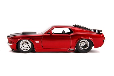 Foto 4 | Coche Fundido A Presión Jada Toys Bigtime Muscle 1:24 Ford Mustang 1970 - Venta Internacional.